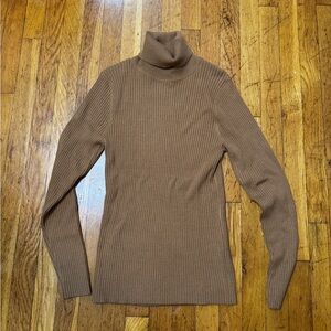 Uniqlo Men's Brown Turtleneck Sweater S Small